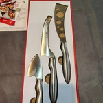 Zwilling J.a. Henckels Gourmet Collection 3 Pc Cheese Knife Set - New Box.. Fixed Price $49.99.